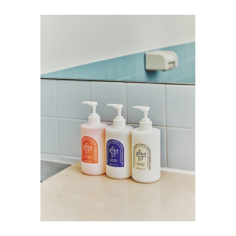 Shampoo & treatment & body wash 3-piece set double composition