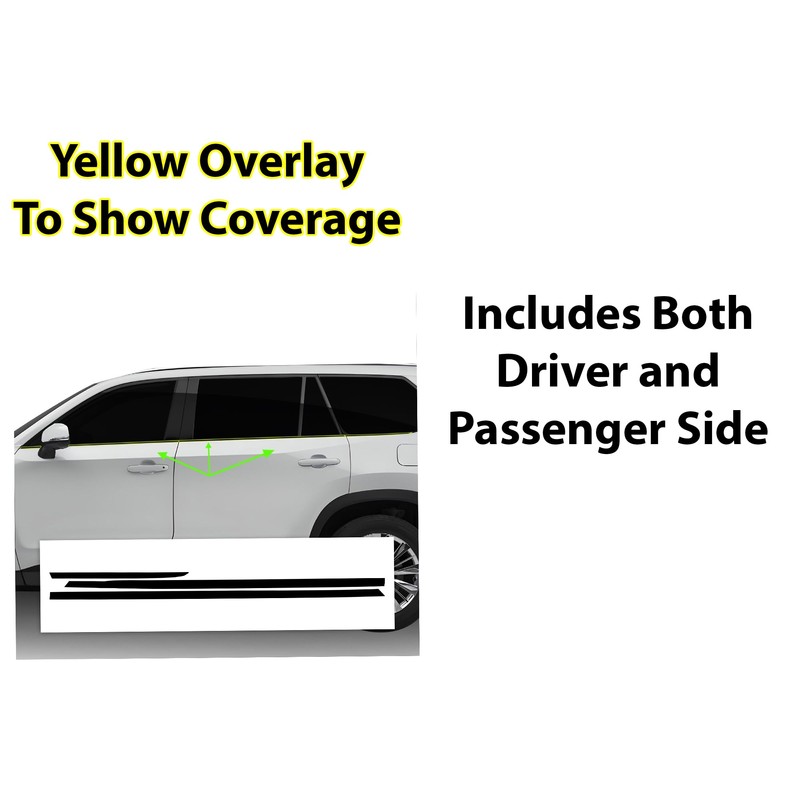 BOGAR TECH DESIGNS for Toyota Grand Highlander 2024-2025 Side Window