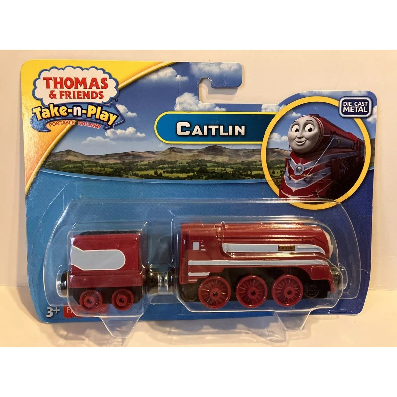 Fisher-Price NEW Thomas Take-n-Play CAITLIN Die Cast Metal Train 2015