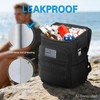 TONRUYN Tactical Insulated Cooler Backpack 40 Cans Double Deck Coolers