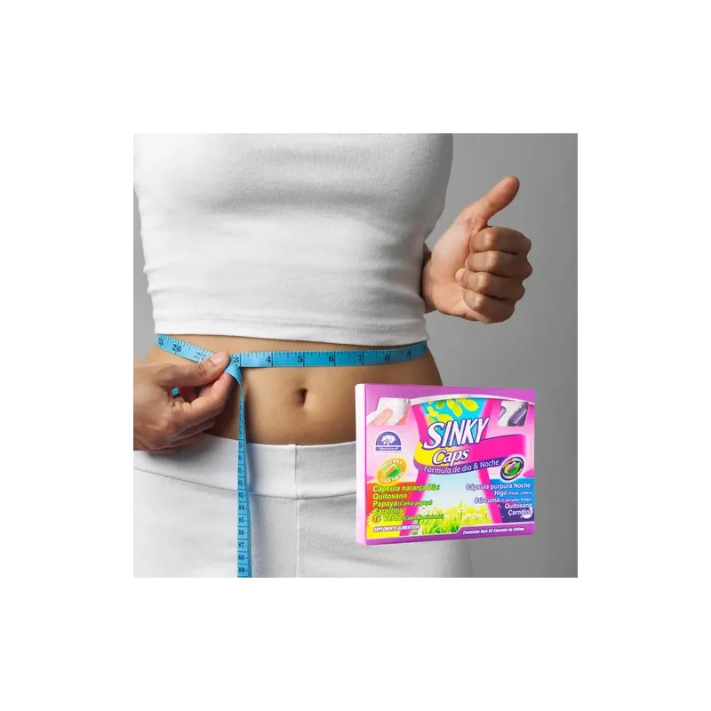 Suplemento En Cápsula Sinky Caps Carnitina X 500g