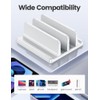 VAYDEER - Soporte Vertical para porttil para computadora, Doble Ranuras