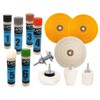 LINE10 Tools 6 Inch Metal Buffing Kit for Drill, 6