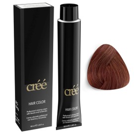 Cree Professional Permanent Hair Color, 100ml - 3.4 fl.oz. (Light Irisee Copper Blond 8.42)
