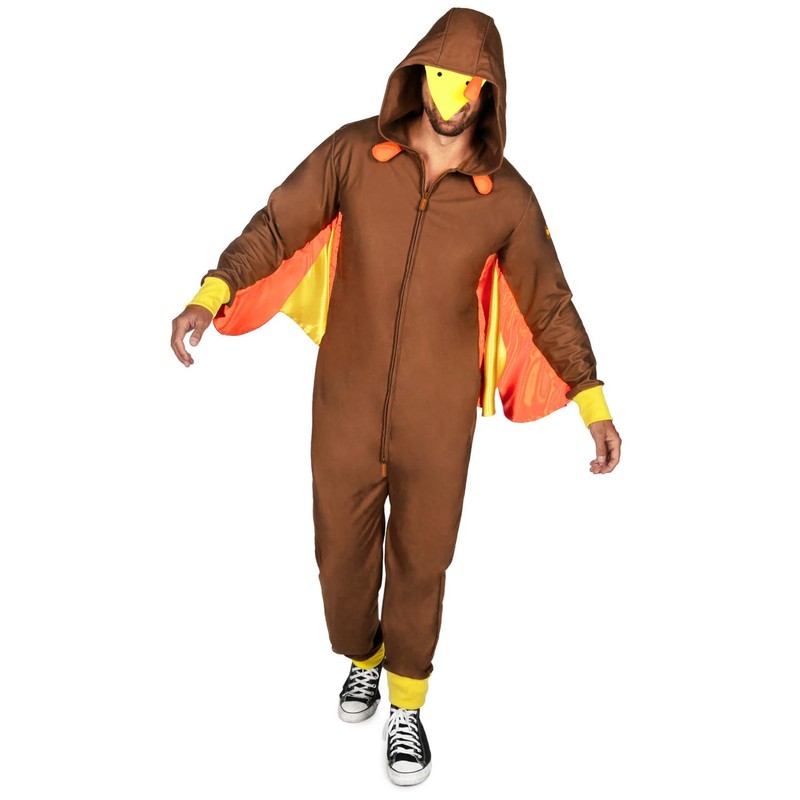 Tipsy Elves Funny Thanksgiving Turkey Costume for Men and Women