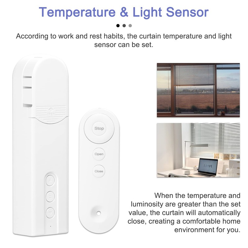 Tuya WiFi Intelligent Pull Bead Curtain Motor Electric Roller Blinds