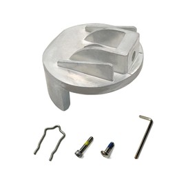 Welvzen Replacement for 109113 Upgraded Metal Adapter, Shower Handle Replacement Parts for Bathtub Faucet Valve Repair Kit with Retaining Clips for 1222 Cartridge Replacement Rebuild