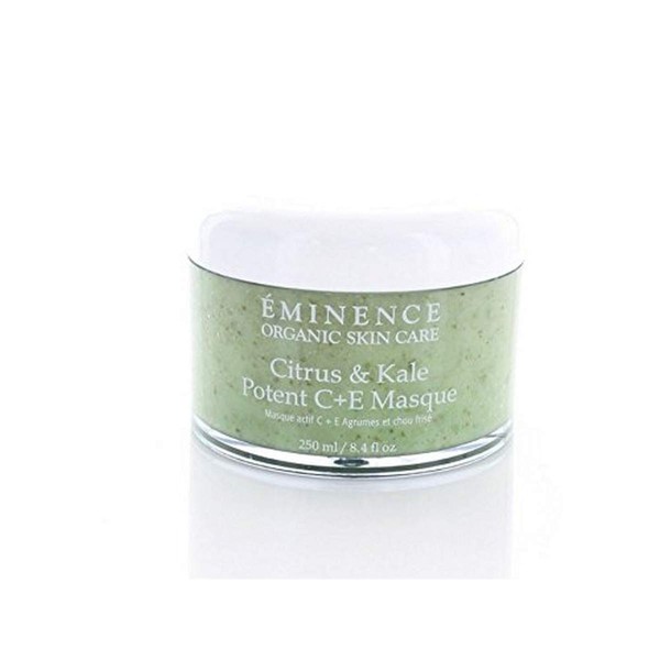 Eminence Organic Skincare Citrus & Kale Potent C + E Masque, 8.4 Ounce