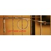 10 Pack Stainless Steel Wire Door Cage Latches Left by