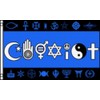 Co-Exist Religious Tolerance Banner 5'x3' Flag
