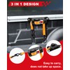 Retractable Ratchet Straps for Tacoma Bed Tie Down Anchors, Compatible