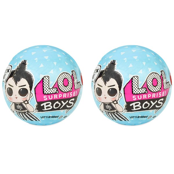 MGA L.O.L. Surprise! Boys Series Doll with 7 Surprises, 2-Pack