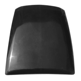 Karoldeare 2Dr Air Hood Vent Scoop Unpainted Black PU Front - for Ford for Mustang 2013-2014 1pc Unfinished -HV-FM131P