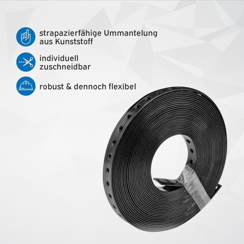 kör4u Perforated Mounting Tape 19 mm x 10 m, Perforated