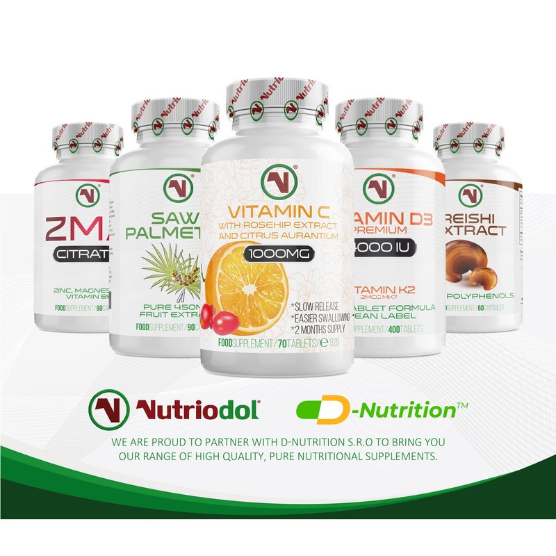 Nutriodol Vitamin C with Rosehip & Bioflavonoids Tablets x 70
