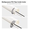 Inside Pipe Cutter, 1/4" Hex Shank PVC Plumbing Inside Cutter