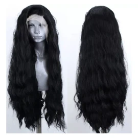Mid Lit Pelucas De Encaje Sintético Para Mujer Pelucas Largas