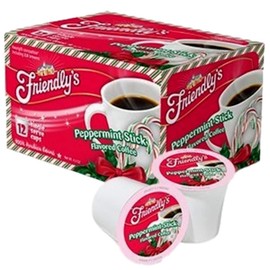 Friendly's Peppermint Stick Flavored Single Serve Cups - 12 Count