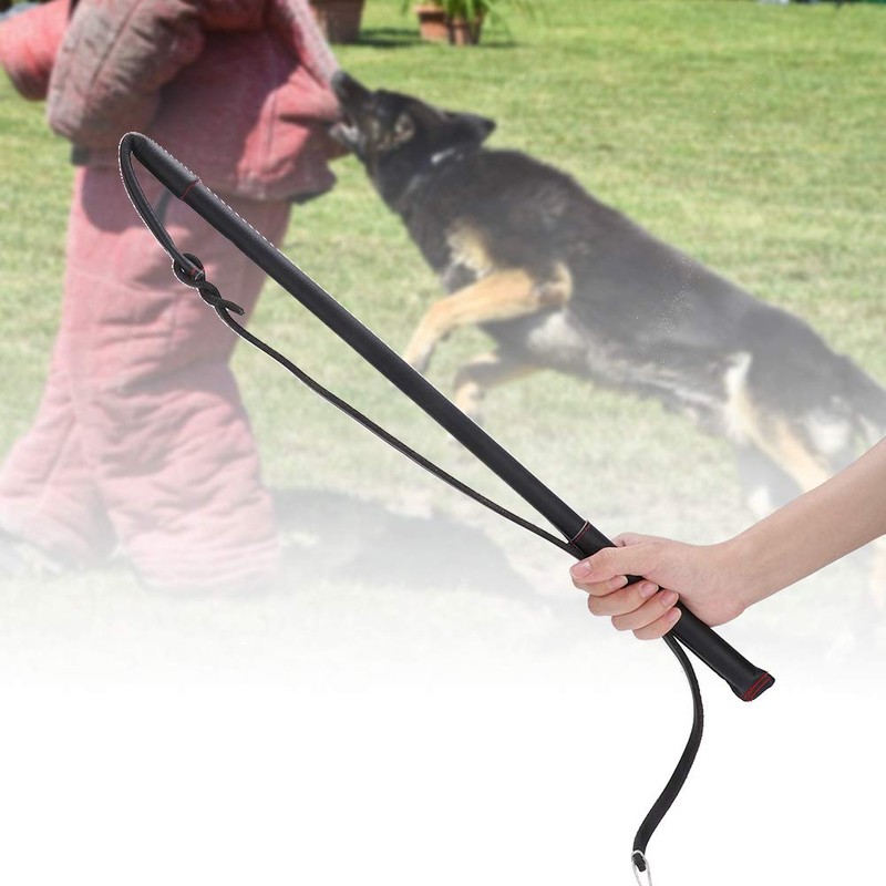 Dog Whip, Artificial Cowhide Pet Training Agitation Whip Dog Training