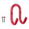 SOTECH Fara Coat Hooks 88 x 51 mm Steel Red
