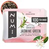 Numi Organic Tea Jasmine Green, 100 Count Box of Tea