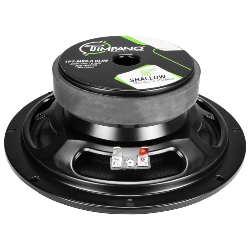Timpano Shallow Mount 8" PRO Audio Speaker TPT-MB8-8 SLIM 8