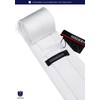 Hisden TL-03S Plain Shiny Necktie Chief Set, Men's, Formal Business,