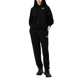 Lacoste womens Core Collection Straight Fit Track Pants, Black, 8