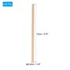 PATIKIL 1/4 x 6 Inch Dowel Rods Wood Sticks, 25