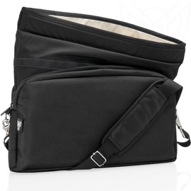 Xtreme Sight Line ~ XTECH Faraday Bag ~ for Tablets, 13" Laptops, and Other Medium Size Electronics ~ Data Security for Executive Travel ~ Shoulder Strap Included ~ Tracking/Hacking Defense