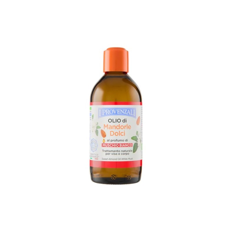 I Provenzali White Musk Sweet Almond Oil 200ml