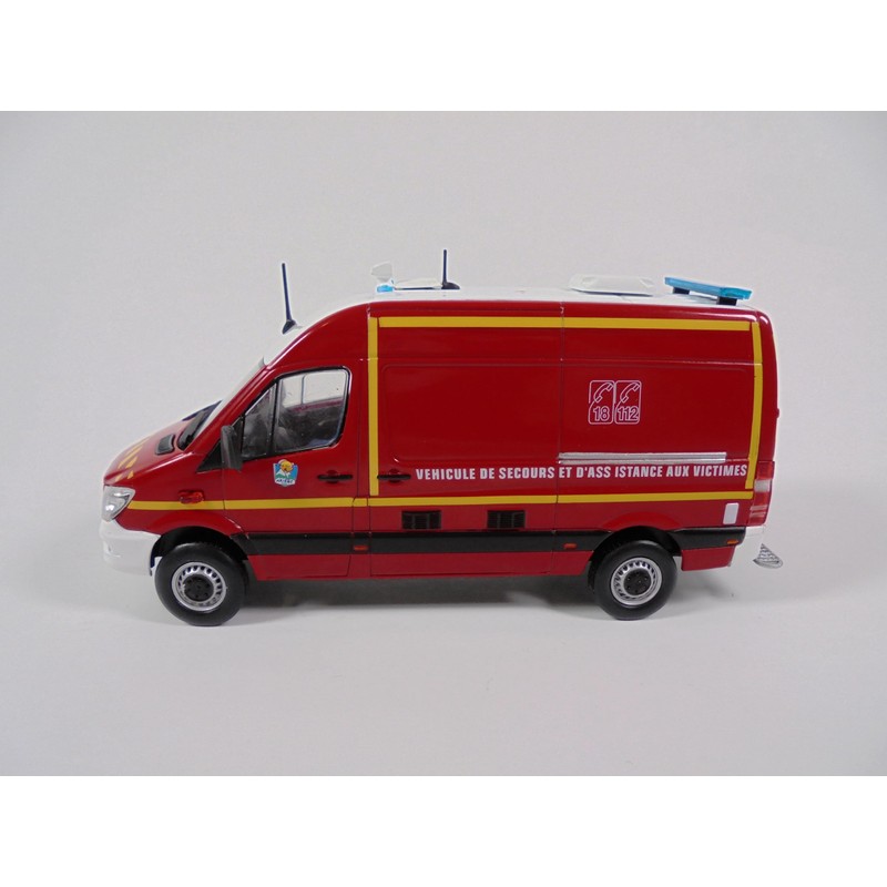 OPO 10 - Fire Engine 1/43 Mercedes Sprinter 4x4 Rescue