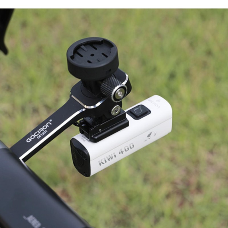 Gaciron KIWI-400 White Bicycle Light, LED, 400 Lumens, 1600 mAh,
