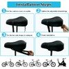 YUNNUO Gel Padded Bike Seat Cover, Bicycle Seat Covers for