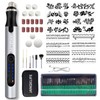 JANGKLIFE USB Rechargeable Engraving Pen with 42 Bits, Mini Rotary