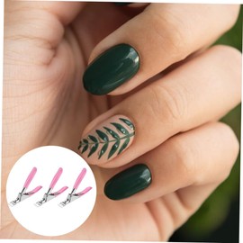 Beavorty Sturdy Stainless Steel Nail Clippers Pcs U-shape Nail Cutters Comfortable Ergonomic Design for Men Women Boys and Girls