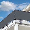 LOVE STORY Balcony Protect Privacy Screens Rectangle(PES) 0.75 x 5