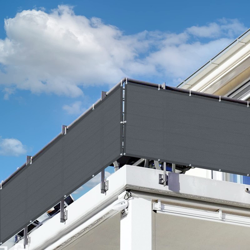 LOVE STORY Balcony Protect Privacy Screens Rectangle(PES) 0.75 x 5