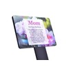 'Mom On Your Birthday' Memorial - Sublimated Aluminium Memorial Plaque,