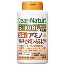 Asahi Group Foods Dear Natura Strong 39 Amino Multi, 300 Tablets (100 Day Supply)