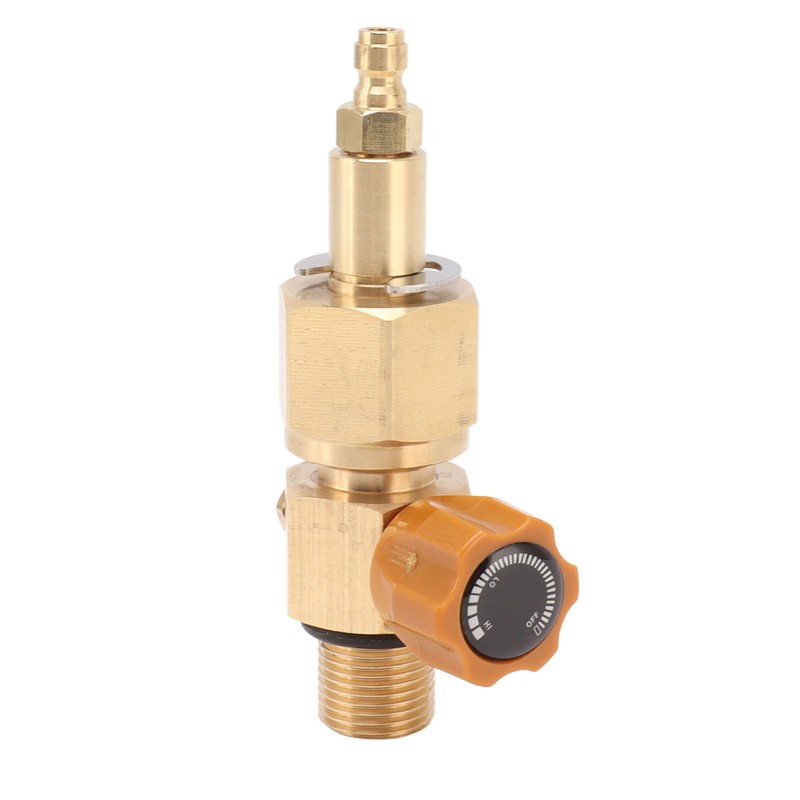 CO2 Tank Refill Valve Brass Anti Corrosion M18 X 1.5