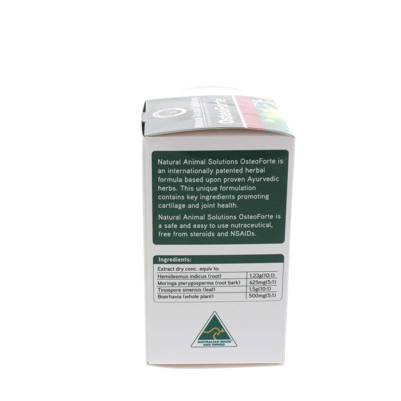 Natural Animal Solutions Solutions Osteoforte 60 Capsules,