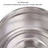 Vacuum Sealed Coffee Container 304 Stainless Steel Press Type Airtight
