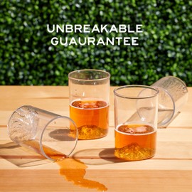 North Drinkware - The Pacific Northwest Outdoor Cup Set - 4 unbreakable plastic cups featuring accurate 3D data of Mt. Rainier, Mt. St. Helens, Mt. Hood and Mt. Bachelor