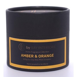 Scoopies Eco Soy Wax Scoopable Melts Highly Scented Vegan No Plastic 120g by Bay Interiors (Amber & Orange)