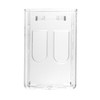 Card Holder ID Card/Credit Card Pockets ID Polycarbonate Transparent for