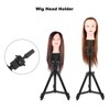 Tripod Wig Head Mold Holder Stand Bracket Aluminum Alloy False