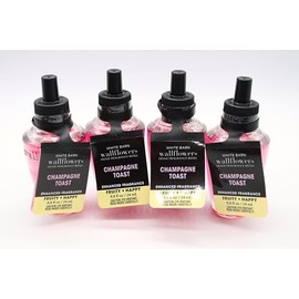 Champagne Toast, Bath and Body, Wallflowers Home Fragrance Refills, 0.8 fl oz each, 4 pack