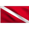 DMSE Diver Down Scuba Diving Flag 3X5 Ft Foot 100%