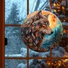 DTSFHTDAL 1 PCS Stained Acrylic Window Hanging Animal Decoration Suncatcher